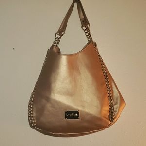 bebe Rose Gold High-end Handbag